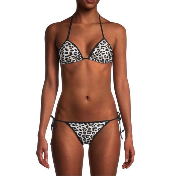Zadig & Voltaire Leopard Bikini NWT - Picture 1 of 15